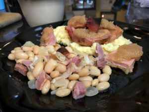 Baked Ham and Beans